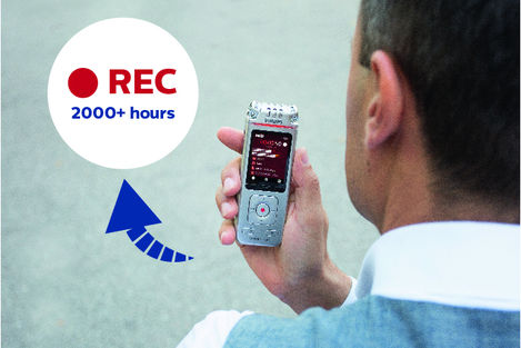 Choose a device with enough storage space when you recording lectures