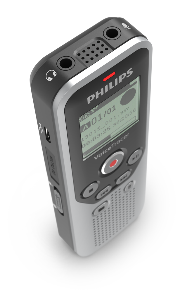Grabadora de reuniones con grabación 360° Philips Voice Tracer DTV8000 color metalizado 