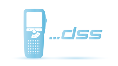 Ausgezeichnete Aufnahmequalität im DSS-Format