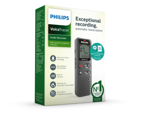 VoiceTracer Audio Recorder with speech recognition software