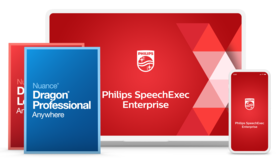 SpeechExec Enterprise Diktier- und Transkriptionslösung mit Dragon Legal/Professional Anywhere-Spracherkennung