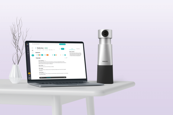 Solución para conferencias de audio y vídeo HD SmartMeeting  con el asistente para reuniones de Sembly