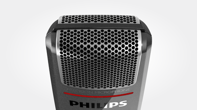 Microphone grille with optimized structure for crystal clear sound