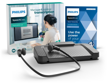 Philips SpeechExec 11 Basic Transcription Box Suscripción de 2 años