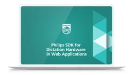 SDK For Dictation Hardware in Web Applications